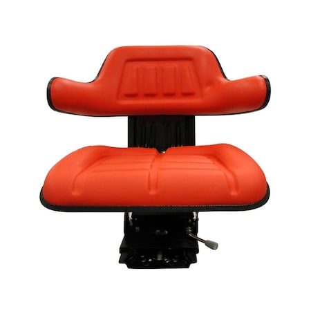 Aftermarket Height Adjustable Red Wrap Around Seat for Lawn And Garden Tractor Mower WF222RD